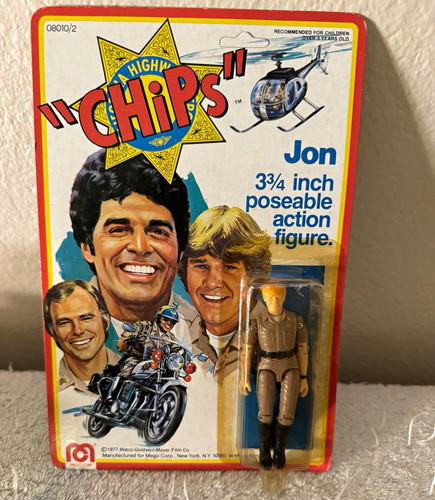 Vintage mego chips jon - vintage,